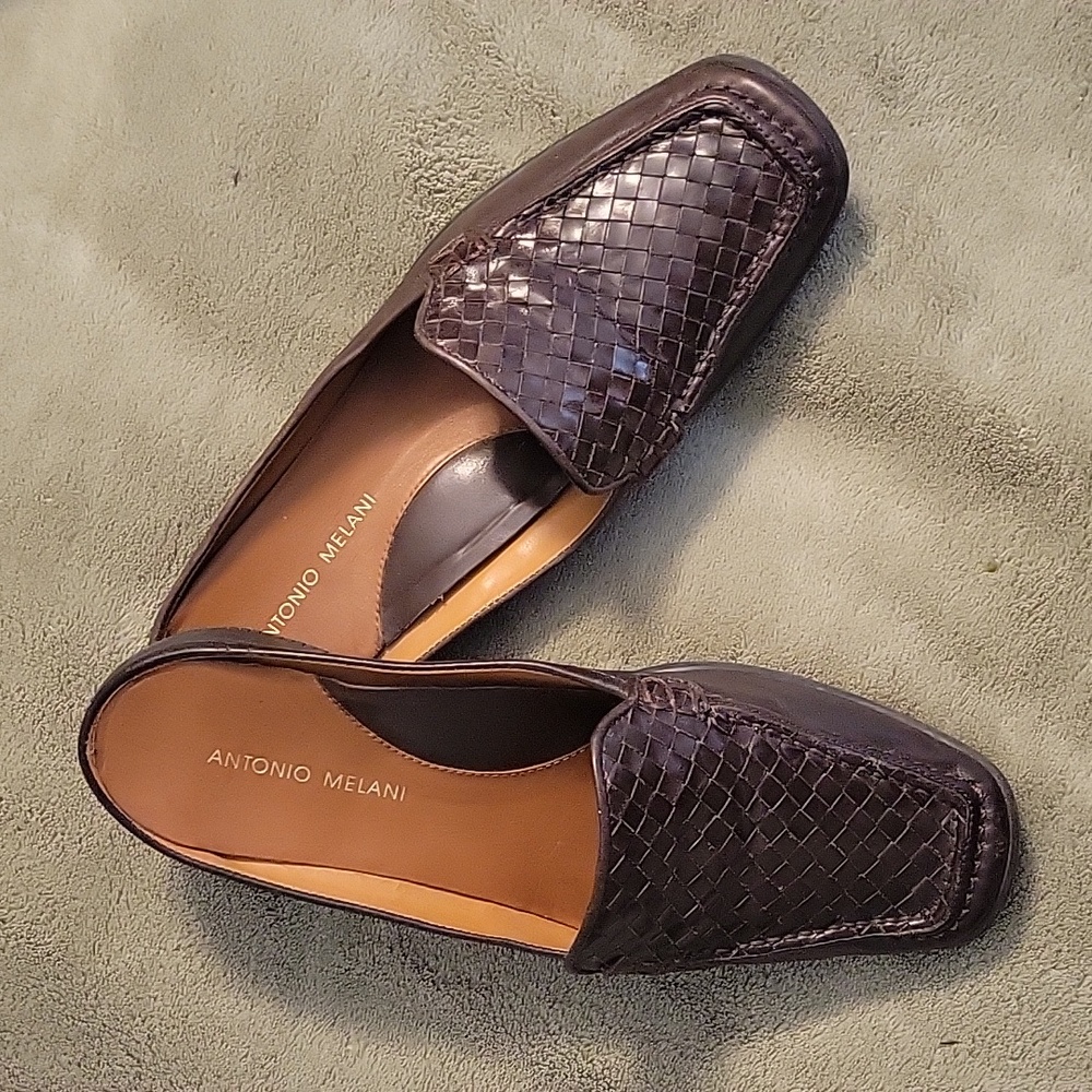 Antonio Melain Leather Slipons Size 6M